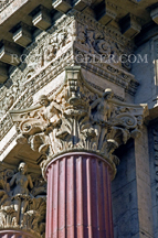 Top pf pillar at the Palace of Fine Arts in San Francisco